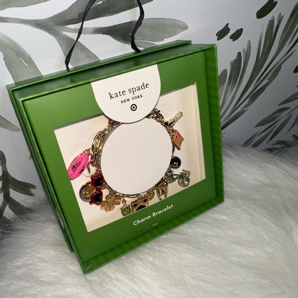 KATE SPADE x Target Gold Charm Bracelet - Picture 3 of 4